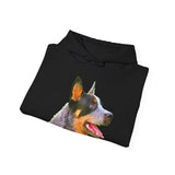 Percy - Blue Heeler Unisex 50/50 Hoodie