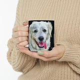 Elegant Great Pyrenees - Ceramic Mug - Exquisite Artwork, Non-Custom Design