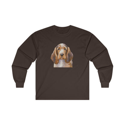 Basset Fauve de Bretagne Cotton Long Sleeve Tee