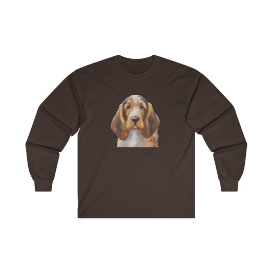 Basset Fauve de Bretagne Cotton Long Sleeve Tee