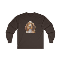 Basset Fauve de Bretagne Cotton Long Sleeve Tee
