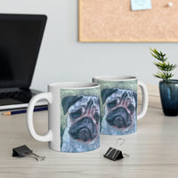 Pug 'Pompey' - Ceramic Mug 11oz