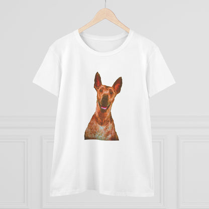 Peruvian Inca Orchid Women's Midweight Cotton Tee