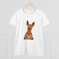 Peruvian Inca Orchid Women's Midweight Cotton Tee