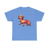 Dachshund 'Simone' Unisex Heavy Cotton Tee