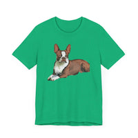 Boston Terrier 'Seely' Unisex Jersey Short Sleeve Tee