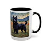 Croatian Sheepdog - Ceramic Accent Coffee Mug - Two sizes