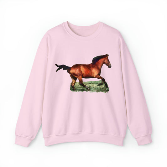 Horse 'Sam' Unisex 50/50 Crewneck Sweatshirt