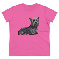 Skye Terrier Women's Midweight Cotton Tee