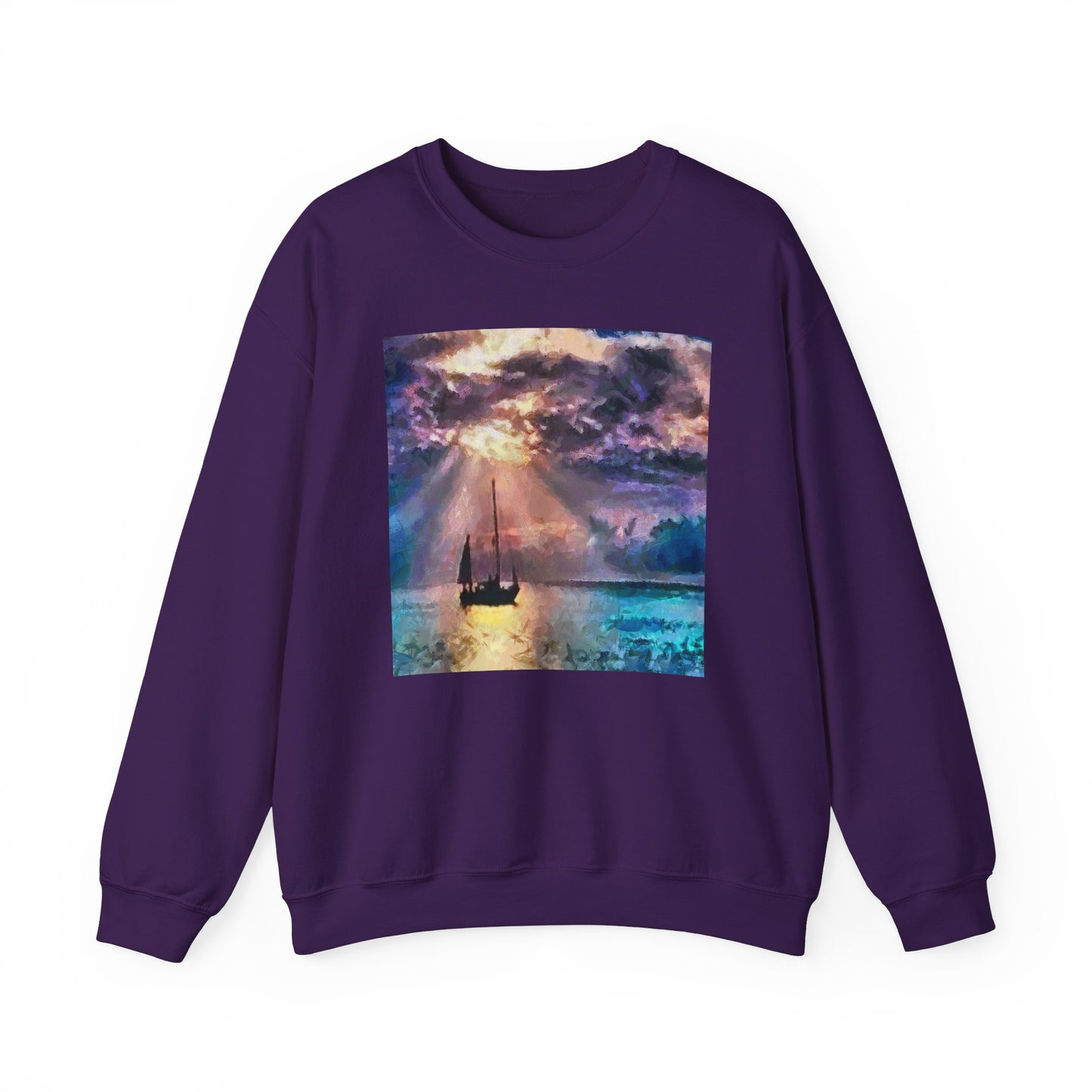 Greek Islands 'Aegean Enchantment' - Unisex 50/50 Crewneck Sweatshirt