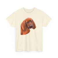 Redbone Coonhound Unisex Heavy Cotton Tee