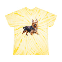 Australian Terrier Tie-Dye Tee, Cyclone