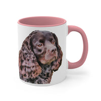 American Water Spaniel Accent Coffee Mug, 11oz