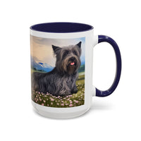 Skye Terrier - Ceramic Accent Coffee Mug - 2 Sizes