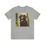 Curly Coated Retriever Jersey Short Sleeve Tee