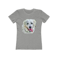 Great Pyrenees Women's Slim Fit Ringspun Cotton T-Shirt