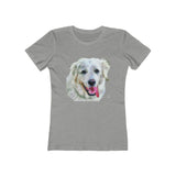 Great Pyrenees Women's Slim Fit Ringspun Cotton T-Shirt