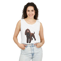 Irish Water Spaniel Unisex Relaxed Fit Garment-Dyed Tank Top