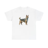 Swedish Vallhund  Unisex Heavy Cotton Tee