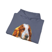Irish Red & White Setter - Unisex 50/50 Hoodie