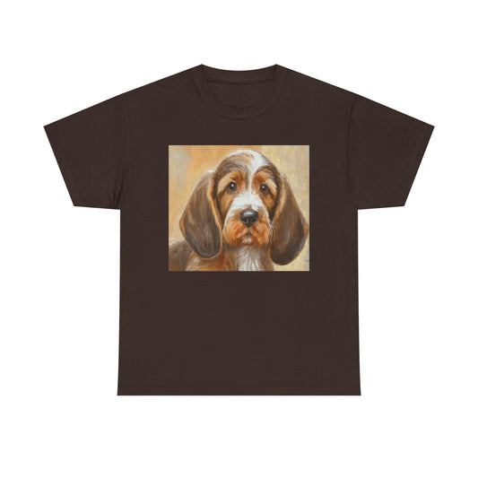 Basset Fauve de Bretagne Heavy Cotton Tee: A Cozy Essential