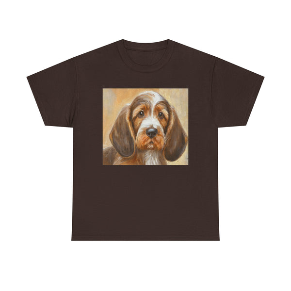 Basset Fauve de Bretagne Heavy Cotton Tee: Elevate Your Casual Wardrobe