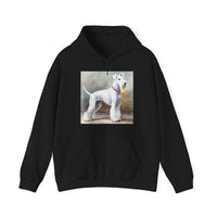 Bedlington Terrier Unisex 50/50 Hooded Sweatshirt
