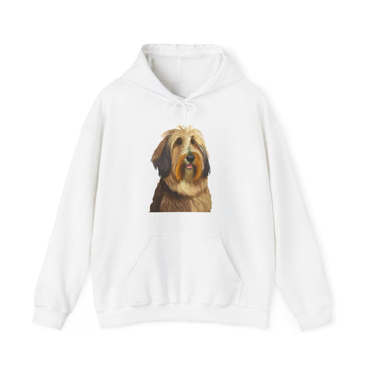 Bergamasco Sheepdog 50/50 Hooded Sweatshirt