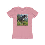 Mountain Cur -  Women's Slim Flit Ringspun Cotton Tee