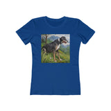 Mountain Cur -  Women's Slim Flit Ringspun Cotton Tee