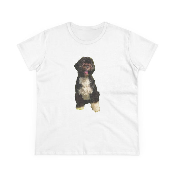 Portuguese Water Dog 'Loco' Women's Midweight Cotton Tee
