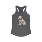 Clumber Spaniel Women's Classic Racerback Tank