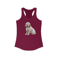 Clumber Spaniel Women's Classic Racerback Tank