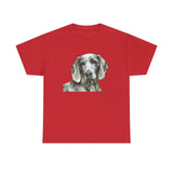 Weimaraner 'Greyson' Unisex Heavy Cotton Tee