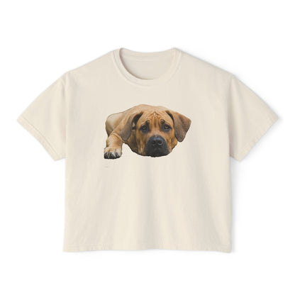 Boerboel Women's Oversize Boxy Tee: Embrace Comfort and Style