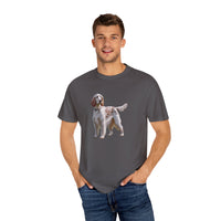 English Setter #4 - Unisex Garment-Dyed T-shirt