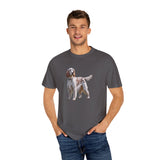 English Setter #4 - Unisex Garment-Dyed T-shirt