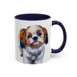 Shih-tzu Accent Ceramic Coffee Mug, 2 sizes