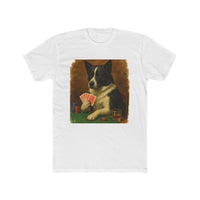 Karelian Bear Dog - Card Shark Men's Fitted Cotton Crew Tee