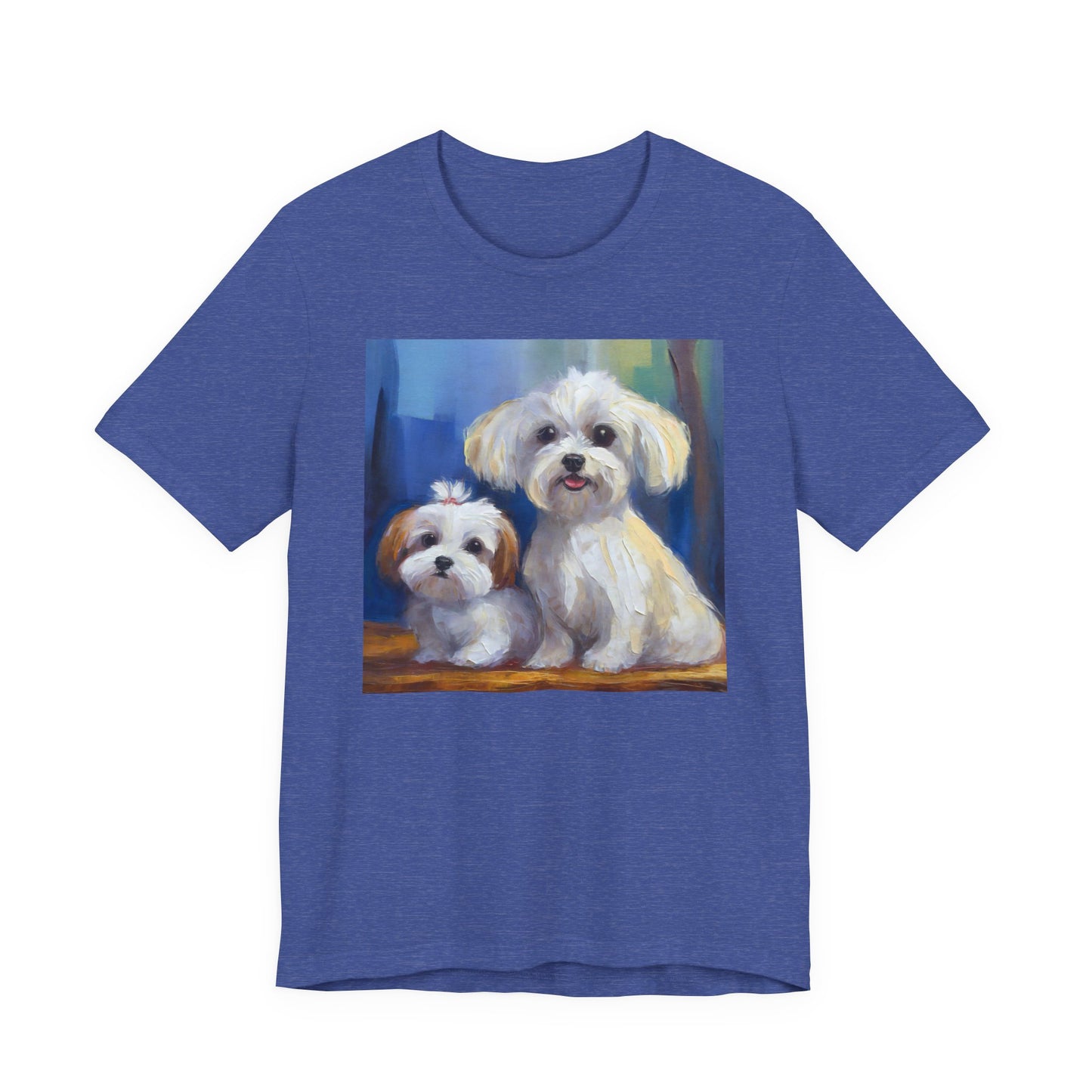 Maltese Puppies Unisex Jersey Short Sleeve Tee
