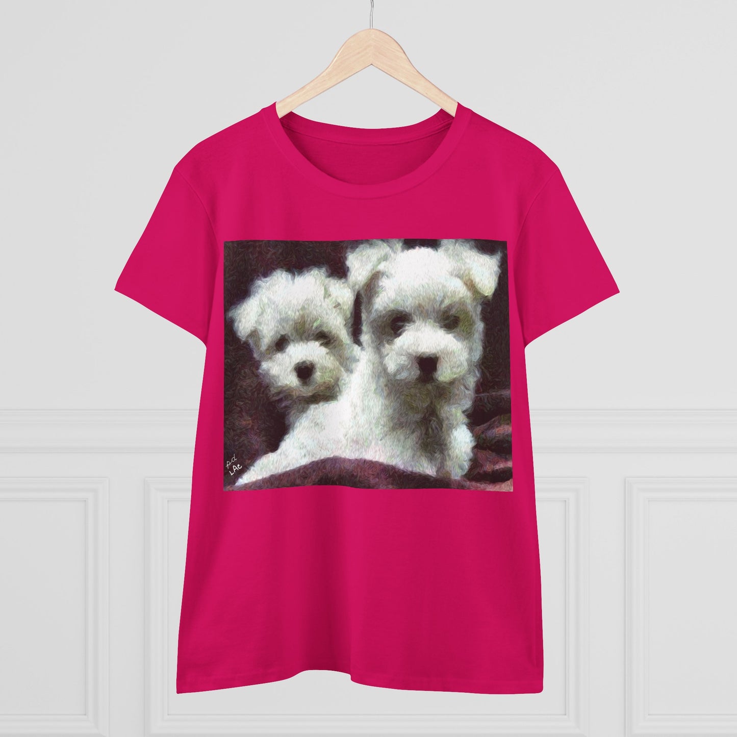 Maltese Women's Midweight Cotton Tee