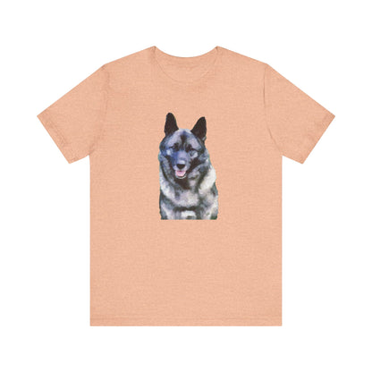 Norwegian Elkhound - Unisex Jersey Short Sleeve Tee