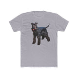 Kerry Blue Men's Fitted Cotton Crew Tee