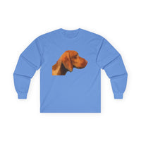 Vizsla 'Bela' Unisex Cotton Long Sleeve Tee