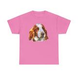 Irish Red & White Setter Unisex Heavy Cotton Tee