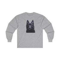 Schipperke #2  --  Unisex Classic Cotton Long Sleeve Tee