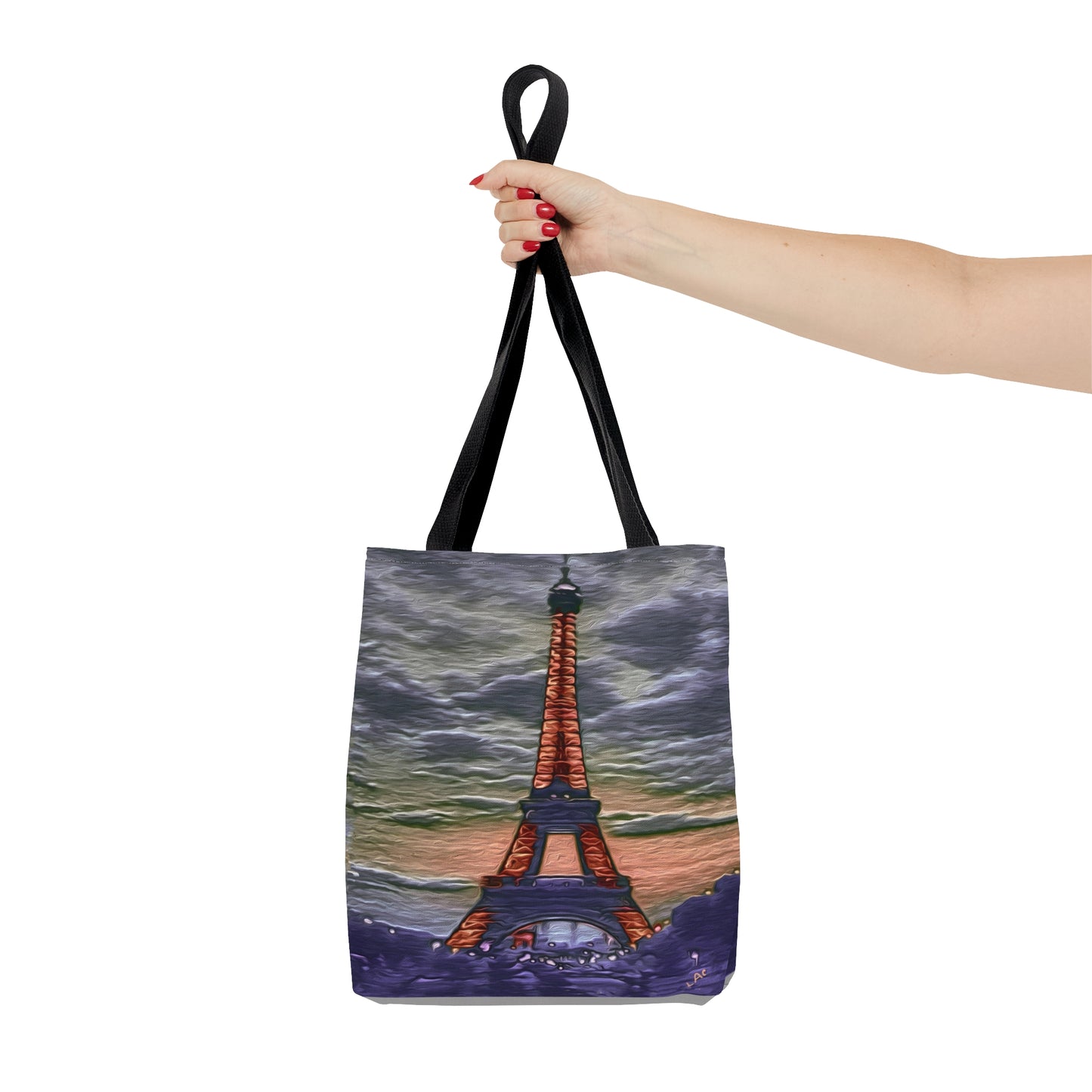 'Eiffel Tower Sunset' Tote Bag