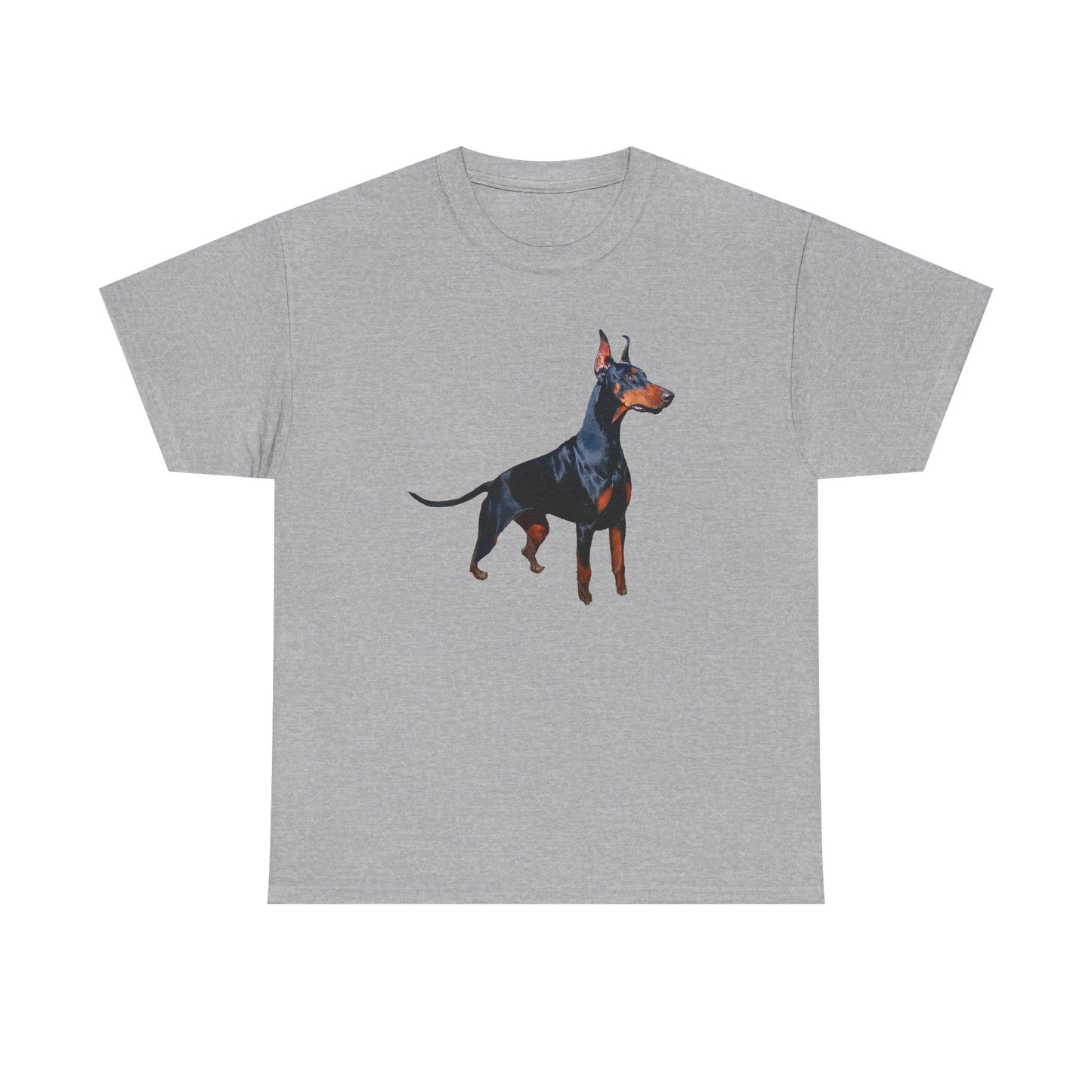 Doberman Pinscher #1 - Unisex Heavy Cotton Tee