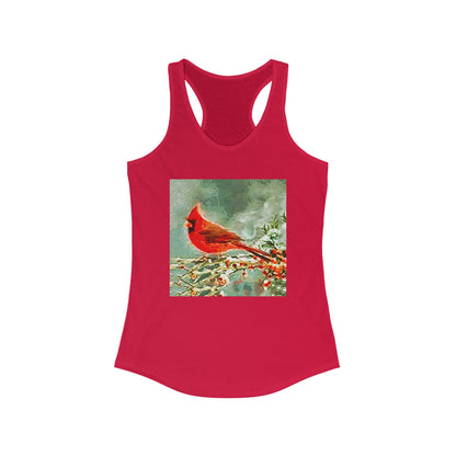 Winter Cardinal -- Women's Racerback Tank