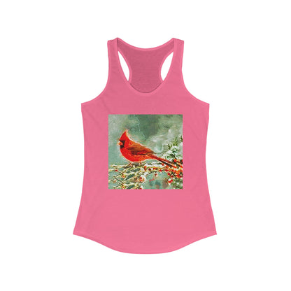 Winter Cardinal -- Women's Racerback Tank